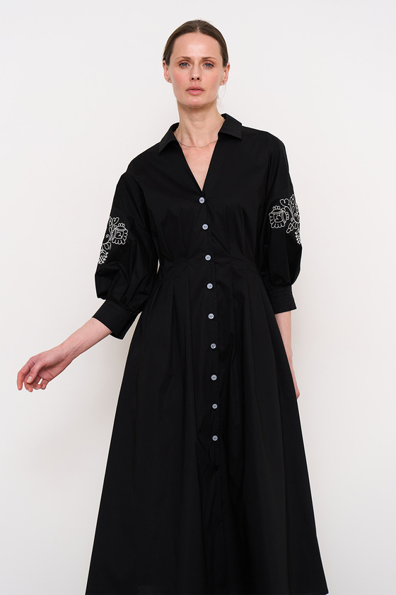 Сукня з вишивкою з бавовни 2 - интернет-магазин Natali Bolgar