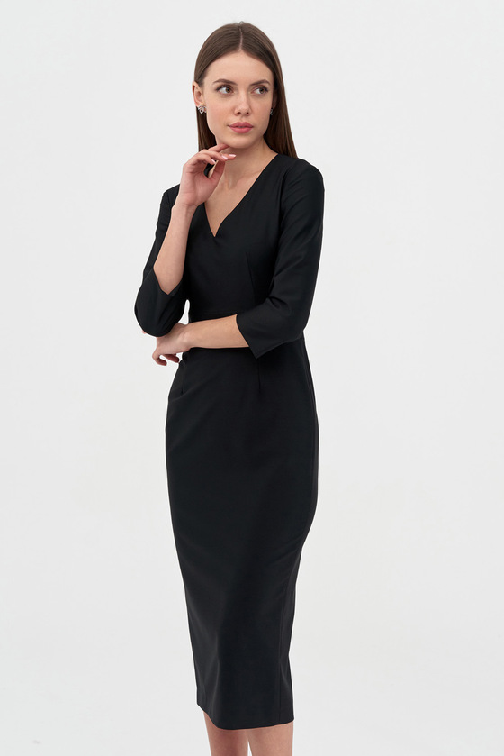 Платье-футляр черного цвета 3 - интернет-магазин Natali Bolgar