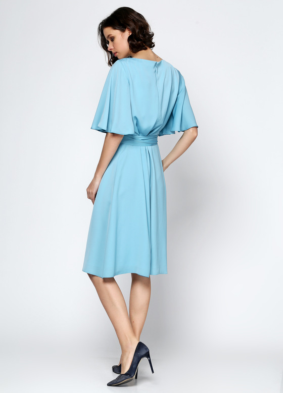 Голубое вечернее платье  1 - интернет-магазин Natali Bolgar