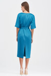 Сукня кольору морської хвилі із поясом 2 - интернет-магазин Natali Bolgar