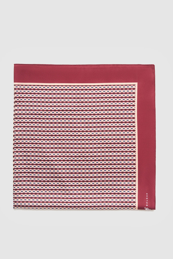 Шелковый платок в геометрическом принте - интернет-магазин Natali Bolgar
