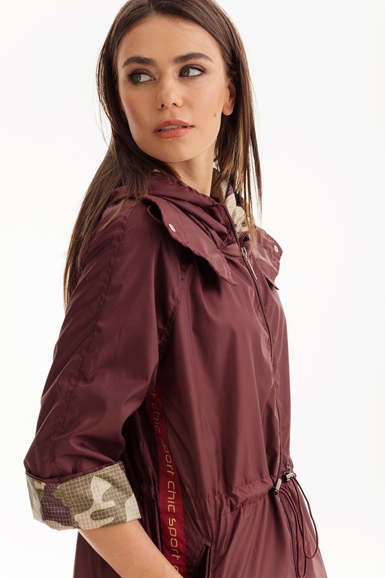 Куртка с контрастной подкладкой 2 - интернет-магазин Natali Bolgar