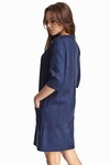 Платье тёмно- синего цвета 1 - интернет-магазин Natali Bolgar