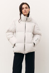 Біла тепла куртка 3 - интернет-магазин Natali Bolgar