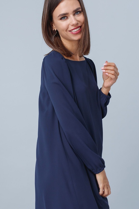 Двойное платье синего цвета 2 - интернет-магазин Natali Bolgar