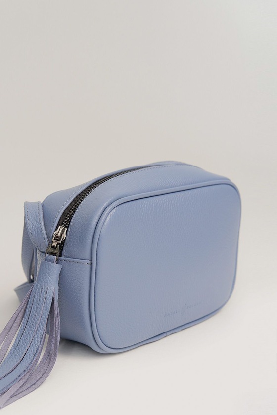 Прямоугольная сумочка василькового цвета 1 - интернет-магазин Natali Bolgar