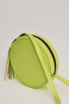 Круглая сумочка лимонного цвета - интернет-магазин Natali Bolgar