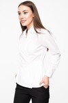 Блуза на запах из белого коттона 2 - интернет-магазин Natali Bolgar