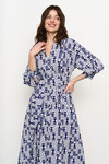 Сукня з бавовни з геометричним принтом 5 - интернет-магазин Natali Bolgar