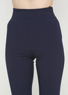 Широкие брюки темно-синего цвета 2 - интернет-магазин Natali Bolgar