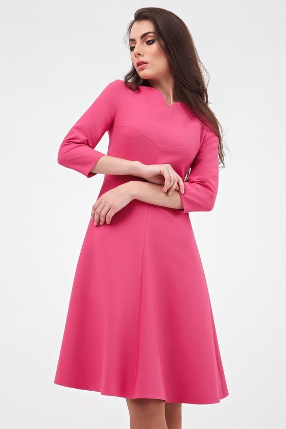Романтичное платье цвета фуксии 3 - интернет-магазин Natali Bolgar