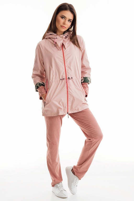Удлиненная куртка с капюшоном - интернет-магазин Natali Bolgar