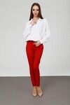 Элегантная блузка с глубоким запахом 2 - интернет-магазин Natali Bolgar
