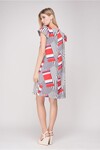 Платье мини с рукавом-крылышко 1 - интернет-магазин Natali Bolgar