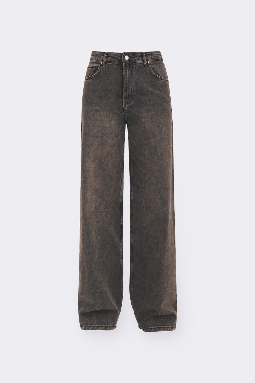 Шоколадні джинси wide leg 8