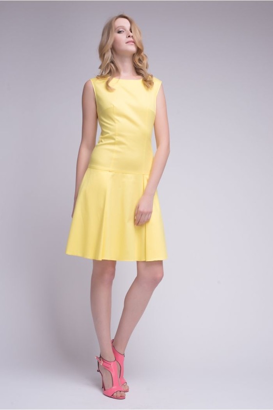 Платье с заниженной линией талии 2 - интернет-магазин Natali Bolgar