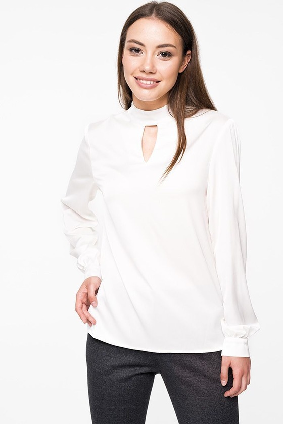 Блуза молочного оттенка 3 - интернет-магазин Natali Bolgar