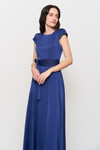 Платье макси сапфирового цвета 3 - интернет-магазин Natali Bolgar
