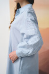 Вишита сукня-сорочка з льону 3 - интернет-магазин Natali Bolgar