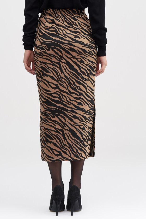 Трикотажная юбка в принте 2 - интернет-магазин Natali Bolgar