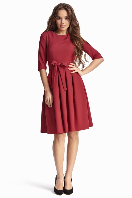 Платье малинового цвета 2 - интернет-магазин Natali Bolgar