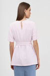 Блуза розового цвета с разрезами 2 - интернет-магазин Natali Bolgar