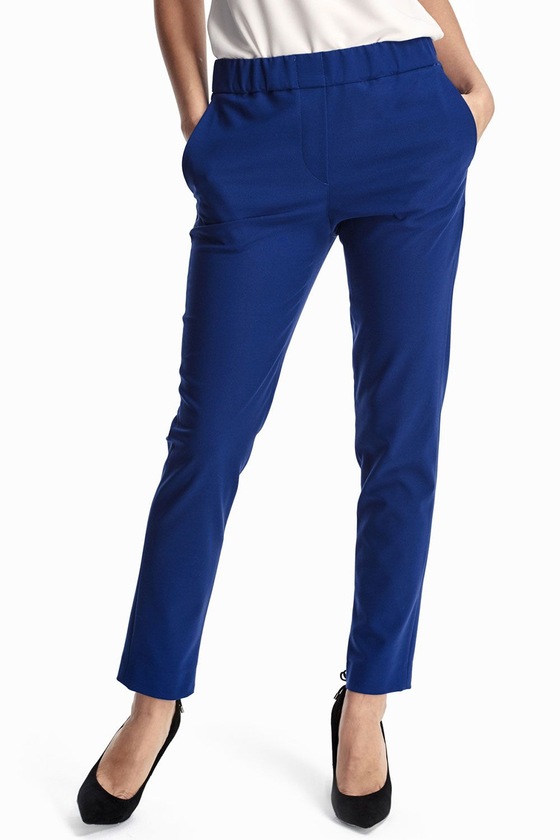 Прямые брюки с эластичным поясом 1 - интернет-магазин Natali Bolgar
