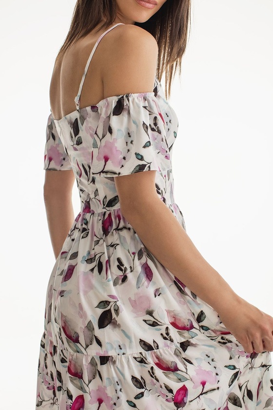 Платье с открытыми плечами 2 - интернет-магазин Natali Bolgar
