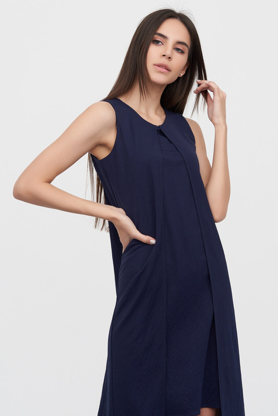 Платье с асимметричным низом 3 - интернет-магазин Natali Bolgar