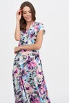 Платье-макси в цветочном принте 1 - интернет-магазин Natali Bolgar