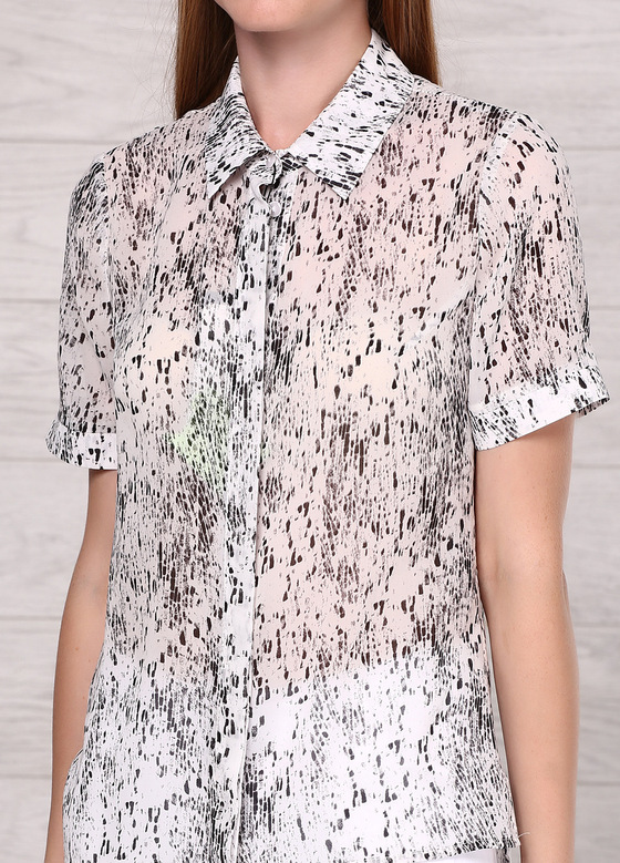 Блуза с абстрактным узором 2 - интернет-магазин Natali Bolgar