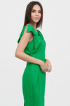 Платье зеленого цвета с рукавами-крылышками 2 - интернет-магазин Natali Bolgar