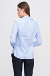 Классическая рубашка голубого цвета 1 - интернет-магазин Natali Bolgar