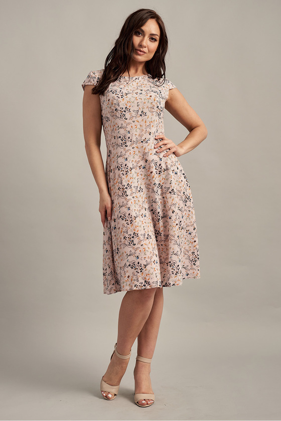 Платье миди с цветочным принтом 2 - интернет-магазин Natali Bolgar