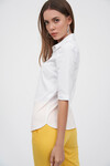 Классическая рубашка с укороченными рукавами 1 - интернет-магазин Natali Bolgar
