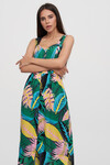 Платье в тропическом принте 3 - интернет-магазин Natali Bolgar