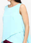 Блуза бирюзового цвета 2 - интернет-магазин Natali Bolgar
