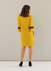 Платье прямого кроя желтого цвета 2 - интернет-магазин Natali Bolgar