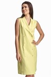 Льняное платье ярко-жёлтого цвета - интернет-магазин Natali Bolgar