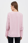 Блуза с рюшами пудрового цвета  1 - интернет-магазин Natali Bolgar
