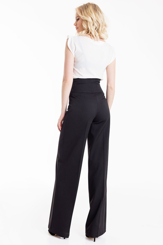 Широкие брюки с корсетом 1 - интернет-магазин Natali Bolgar