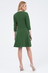 Классическое платье зеленого цвета 1 - интернет-магазин Natali Bolgar