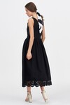 Платье-миди с вышивкой  3 - интернет-магазин Natali Bolgar
