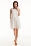 Белое платье А-силуэта - интернет-магазин Natali Bolgar