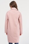 Двубортное пальто пудрового цвета 2 - интернет-магазин Natali Bolgar