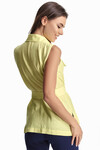 Блуза ярко-жёлтого цвета 1 - интернет-магазин Natali Bolgar