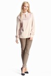 Блуза светло-бежевого оттенка 2 - интернет-магазин Natali Bolgar