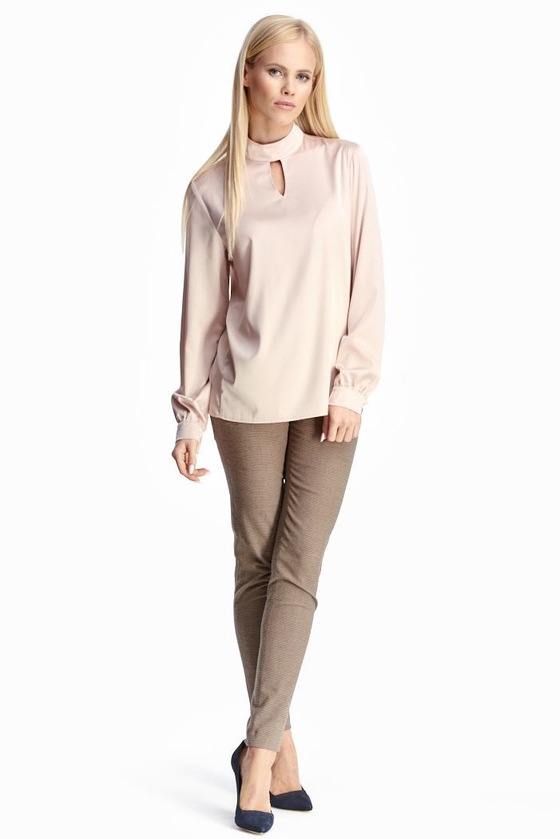 Блуза светло-бежевого оттенка 2 - интернет-магазин Natali Bolgar