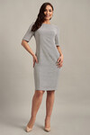 Платье-футляр серого цвета  5 - интернет-магазин Natali Bolgar