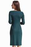 Платье-футляр изумрудного цвета 1 - интернет-магазин Natali Bolgar